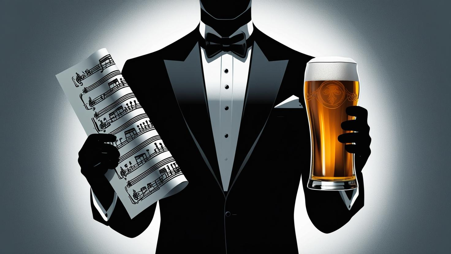 A poster for an upcoming concert.